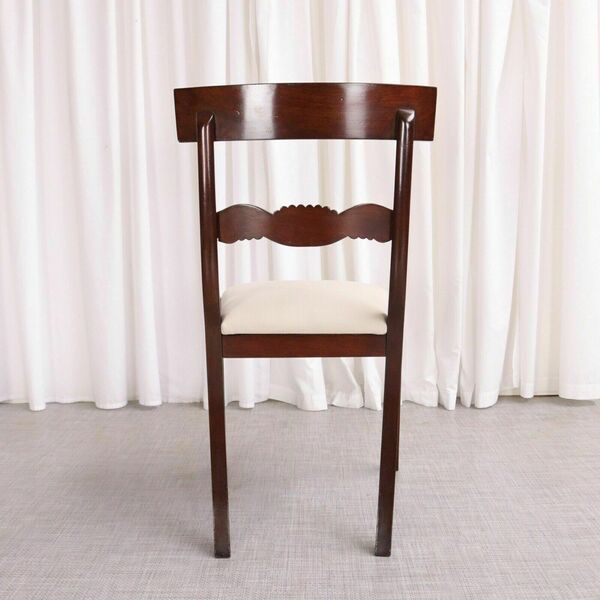Antique English Regency / William IV 6 Six Cuban Mahogany Dining Chairs 1830