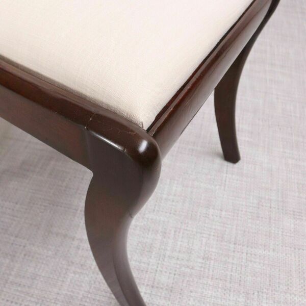 Antique English Regency / William IV 6 Six Cuban Mahogany Dining Chairs 1830