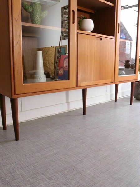 Dyrlund Teak Danish Teak Display Cabinet Storage