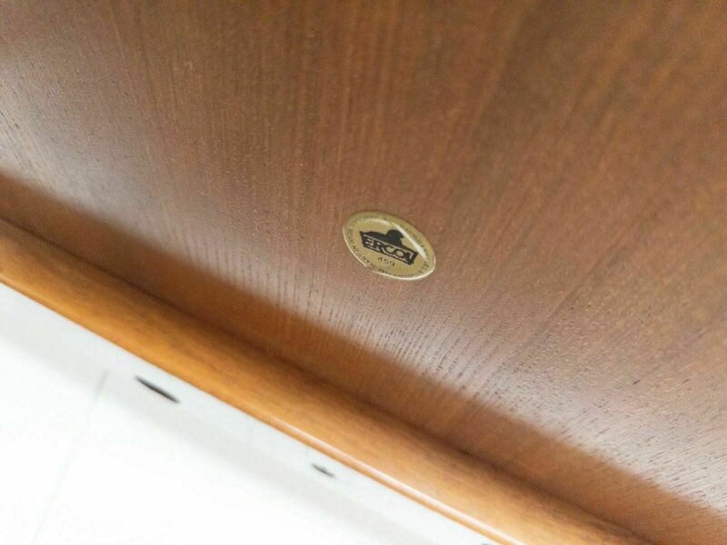 Ercol 459 Coffee Side Table Magazine Rack 50s 60s Mid Century Retro Design Elm
