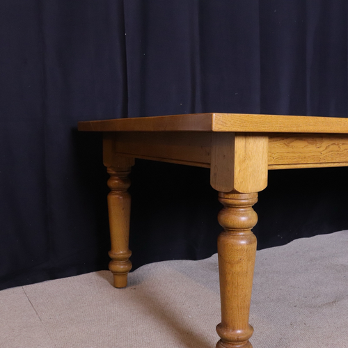 Large Dining Table Bespoke Large Solid Oak Refectory French Farmhouse 10/12 Seat