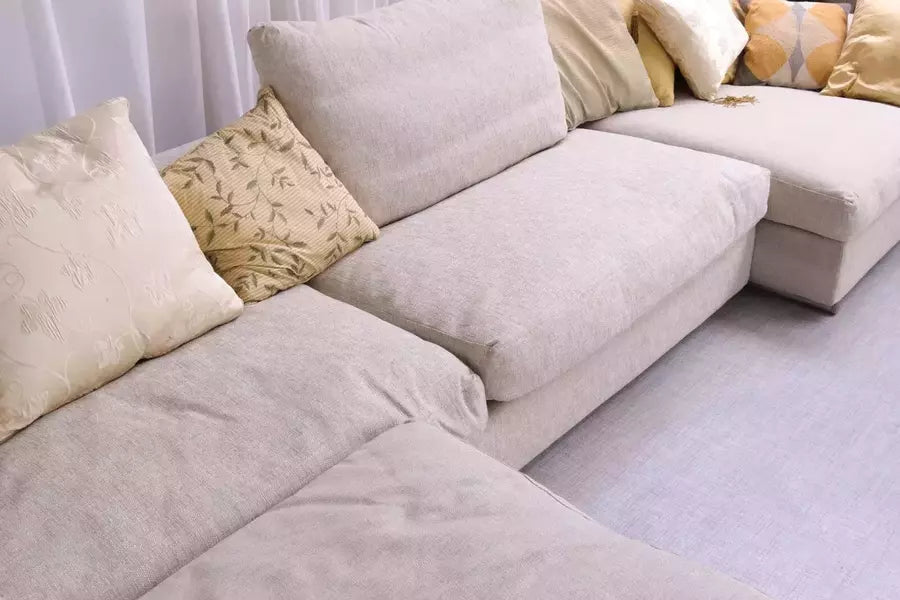 Large Flexform 'Groundpiece' Luxury Modular Sofa Italian