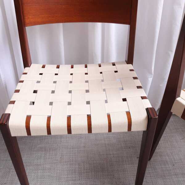 Mid Century Dining Set By Poul Carovius Pia Chairs Rare Model Scandinavian Danish Design Danish