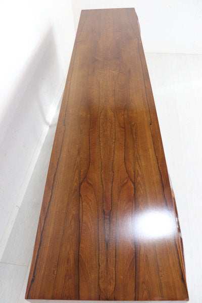 Mid Century Mc Intosh Sideboard Rosewood “Torpedo” Model Danish Style Original Retro Furniture In Stunning Refinished
