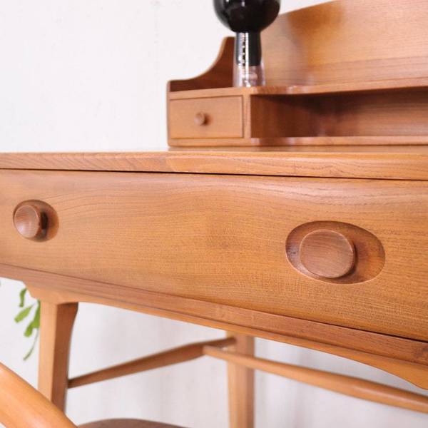 Mid Century Mid Century Ercol Blonde Compact Writing Desk Model 437