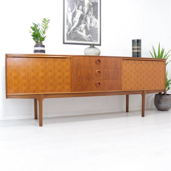 Mid Century Rare Dunoon McIntosh Of Kirkcaldy Teak Sideboard Vintage Furniture