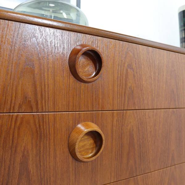 Mid Century Rare Dunoon McIntosh Of Kirkcaldy Teak Sideboard Vintage Furniture
