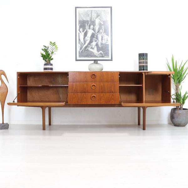 Mid Century Rare Dunoon McIntosh Of Kirkcaldy Teak Sideboard Vintage Furniture