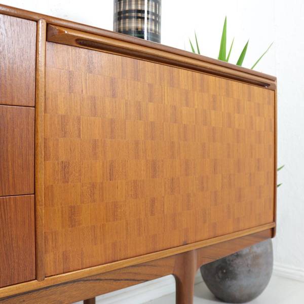 Mid Century Rare Dunoon McIntosh Of Kirkcaldy Teak Sideboard Vintage Furniture