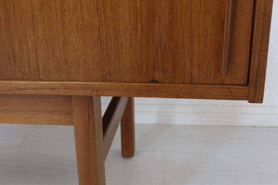 Mid Century Teak Sideboard Bernhard Pedersen & Sons, Danish Made And Stunning Quality And Condition, Retro Vintage Designer Furniture