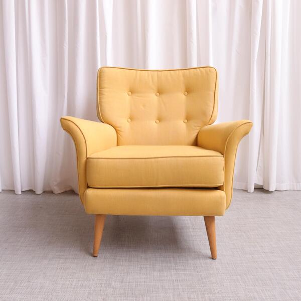 Original British Vintage Wing Armchair By Howard Keith Chair Cocktail Chair Mid Century Danish Lounge Chair