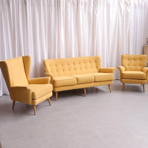 Original British Vintage Wing Armchair By Howard Keith Chair Cocktail Chair Mid Century Danish Lounge Chair