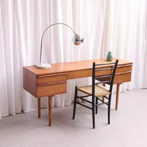 Retro/Vintage Mid Century Teak Desk/Dressing Table By Avalon Furniture Courier