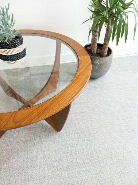 Retro Vintage Mid Century Teak G Plan Fresco Astro Coffee Table Refinished