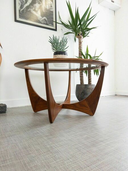 Retro Vintage Mid Century Teak G Plan Fresco Astro Coffee Table Refinished