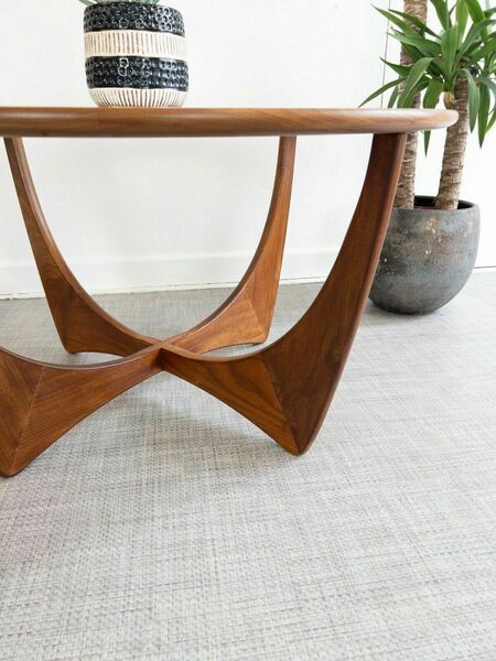 Retro Vintage Mid Century Teak G Plan Fresco Astro Coffee Table Refinished