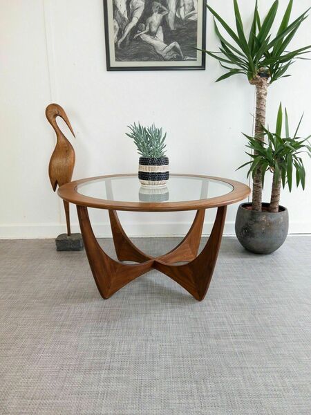 Retro Vintage Mid Century Teak G Plan Fresco Astro Coffee Table Refinished