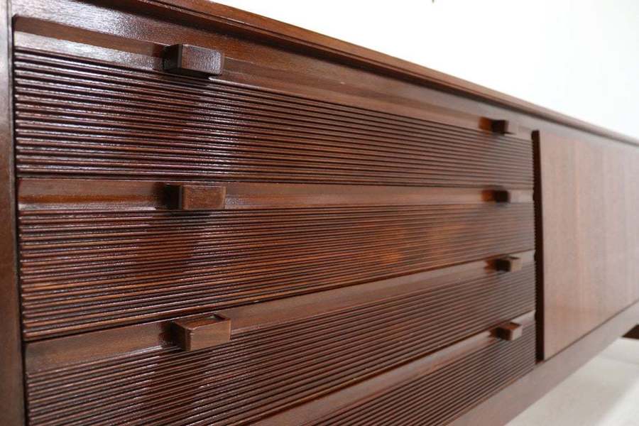 Stunning Rare Mid Century Sideboard By White And Newton Long High Quality Example Of Teak Credenza Retro 60s Style Immaculate