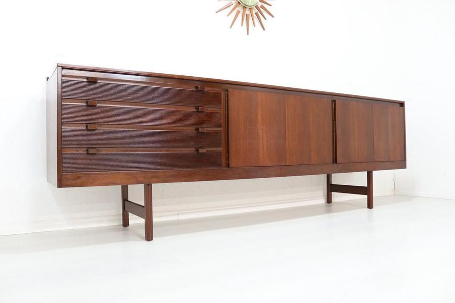 Stunning Rare Mid Century Sideboard By White And Newton Long High Quality Example Of Teak Credenza Retro 60s Style Immaculate