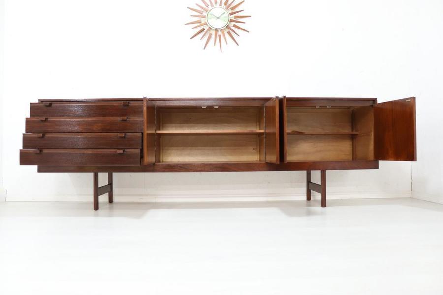 Stunning Rare Mid Century Sideboard By White And Newton Long High Quality Example Of Teak Credenza Retro 60s Style Immaculate