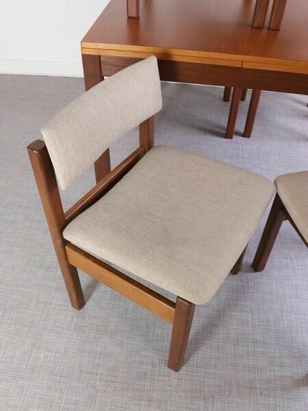 Teak Gr69 Rare Gordon Russell Dining Set Table And 6 Chairs Mid Century 60s