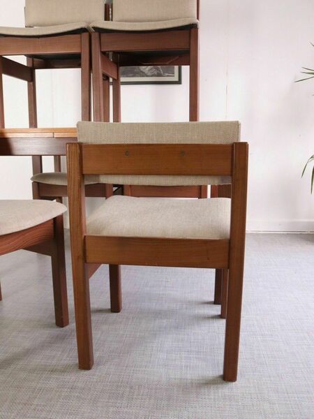 Teak Gr69 Rare Gordon Russell Dining Set Table And 6 Chairs Mid Century 60s