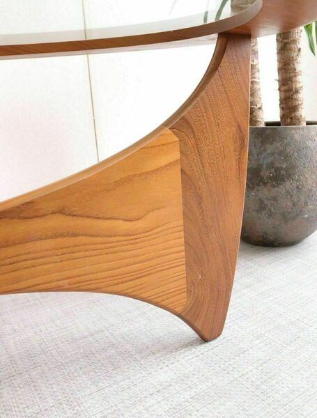 Vintage Fresco G Plan Coffee Table Astro Teak Mid Century Oval Shape Stunning