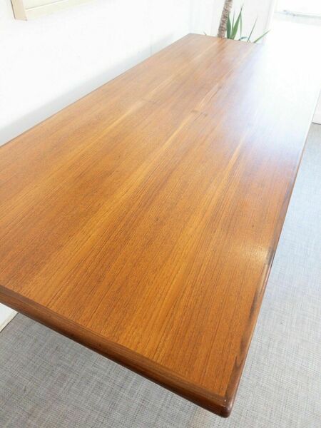 Younger Dining Table Fonseca Rectangle Plank Teak Vintage Mid Century Retro Mcm