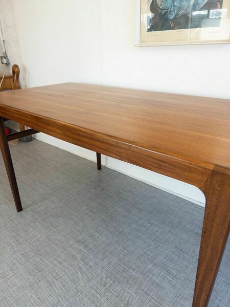 Younger Dining Table Fonseca Rectangle Plank Teak Vintage Mid Century Retro Mcm